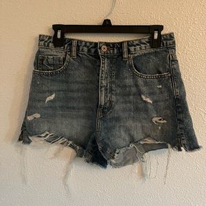 Zara denim shorts, Size 6